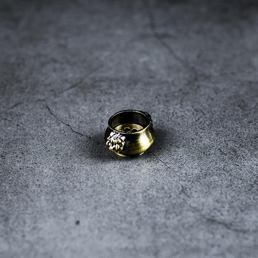 合金双耳狮子小香插 商品图3