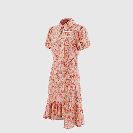 不对称下摆连衣裙 商品图1