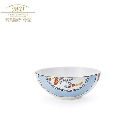 【6F】玛戈隆特 46头8人份骨瓷餐具套装碗碟套装 欧式轻奢家用碗盘碟 礼盒礼品包装 商品图3