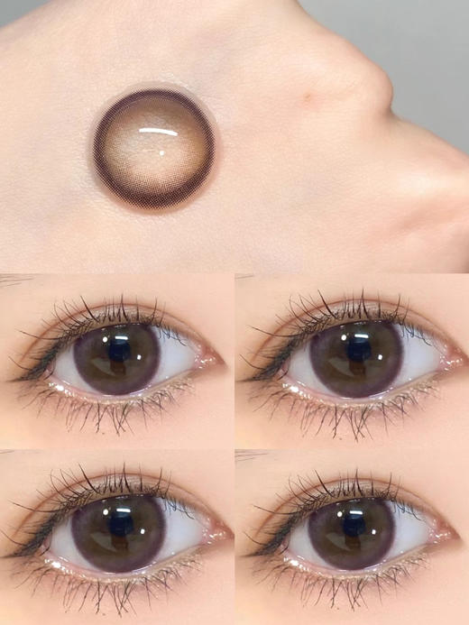 日抛lillilly LL21酒酿葡萄 14.2mm  10片 含硅水凝胶 日抛无售后 商品图0