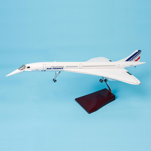 特尔博1:125协和式飞机模型法航协和号客机模型仿真成品摆件 商品图7