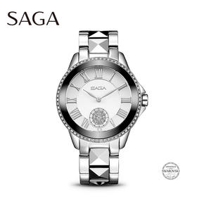 SAGA世家手表 女士钢表