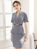职业套装女教师工装时尚气质主持人工作服高端职业装西装正装夏季 商品缩略图1