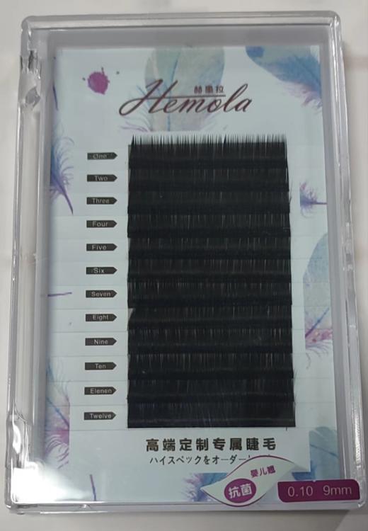 婴儿弯 婴儿直0.10粗度10款可选12排装（圆毛） 商品图2