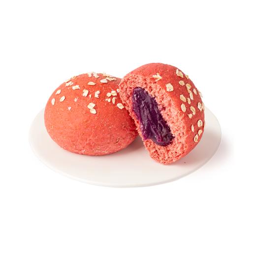 七年五季·红丝绒紫薯带馅欧包400g 6只（袋装） 商品图0