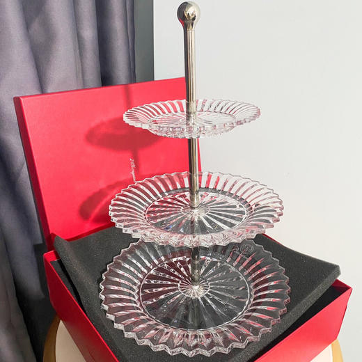 三层水晶果盘 商品图10