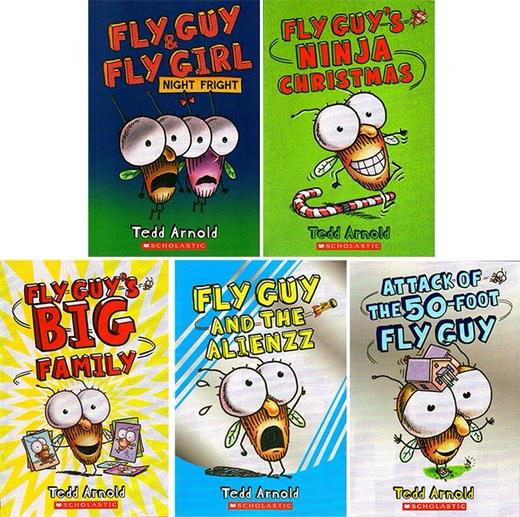 AR 1.3-2.7 Fly Guy 苍蝇小子15册大开本盒装+全新5册 【送配套原版音频】 英文桥梁书必备！ 商品图6