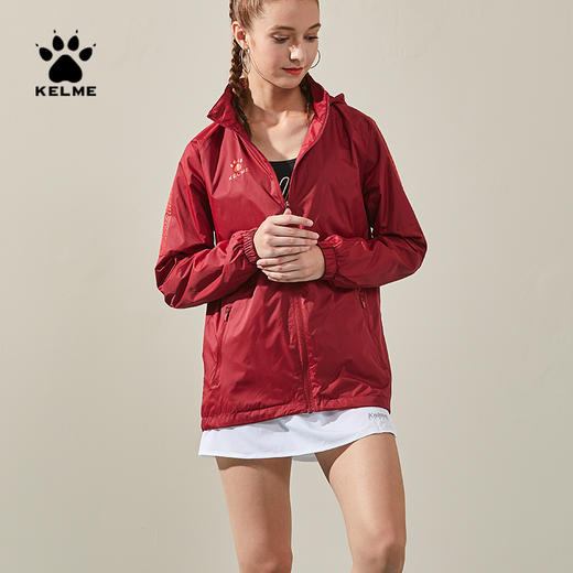 卡尔美户外男女运动休闲装足球训练风雨衣 商品图3