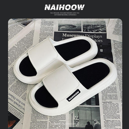 拖鞋男款夏外穿潮ins小众设计感时尚外出炸街凉拖鞋情侣一男一女 商品图6