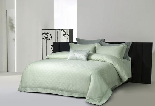 四件套床品 薄荷绿 香芋紫  骑士灰。自己备注颜色 商品图3