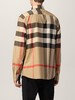【预定款】Burberry 博柏利 男士大格纹图案经典设计弹力中央开合棉府绸弹棉长袖衬衣 8010213 商品缩略图6
