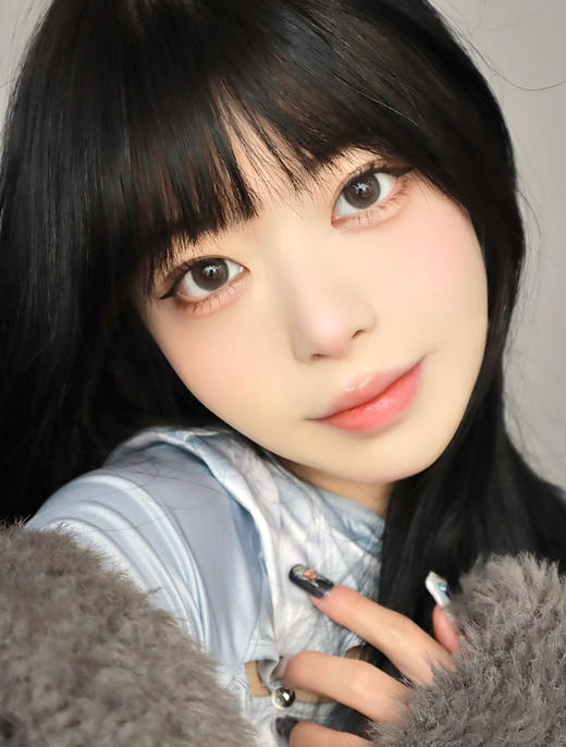 日抛lillilly LL12冰川银月 14.0mm  10片 含硅水凝胶 日抛无售后 商品图4