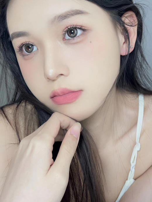 日抛lillilly LL35牛乳茶 14.4mm  10片 含硅水凝胶 日抛无售后 商品图2