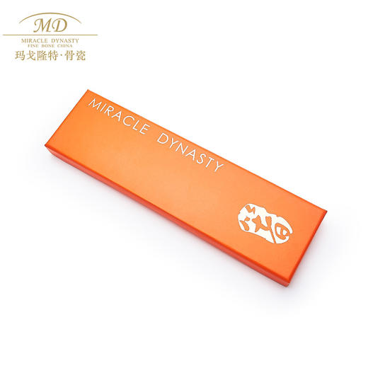 【6F】玛戈隆特 合金筷子套装家用筷 家用防滑耐摔耐高温易清洗 礼盒礼品包装 白玉兰10双 商品图4