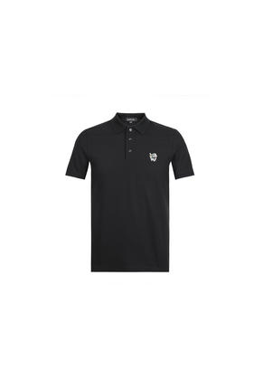 callisto纯棉短袖翻领T恤  SPTSS120BK