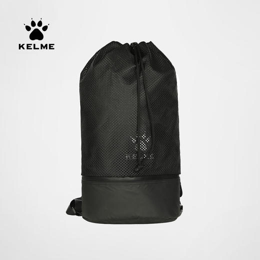 KELME卡尔美休闲运动简约双肩包男女大容量健身旅行桶包新款背包 商品图0