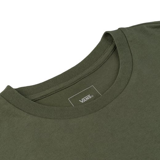 VANS军绿色OVERSIZE趣味印花情侣短袖T恤艺术家联名VN0A7TR3KCZ 商品图3