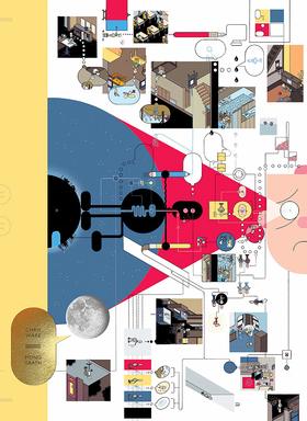 Monograph by Chris Ware，克瑞斯·威尔 专著，平面设计