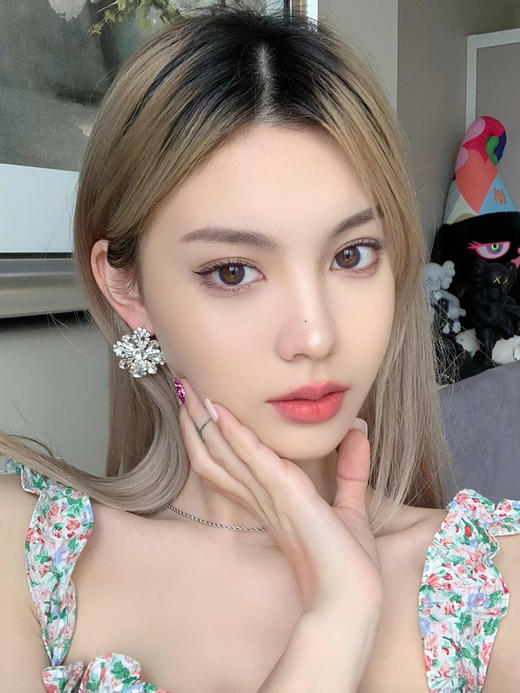 【缺货很多】日抛lillilly LL19葡萄苏打 14.0mm  10片 含硅水凝胶 日抛无售后 商品图7