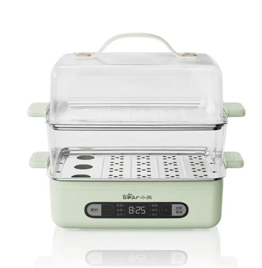 小熊（Bear）方形双层蒸蛋器家用多功能定时大容量神器早餐机 商品图0