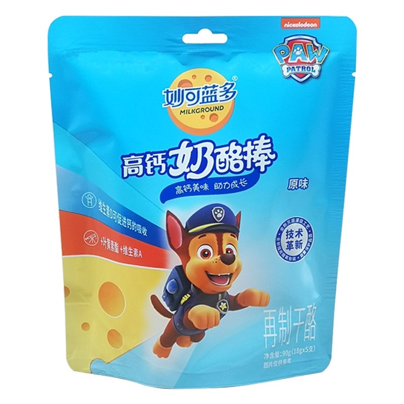 妙可蓝多常温奶酪棒儿童零食健康营养高钙芝士棒90g（5支）