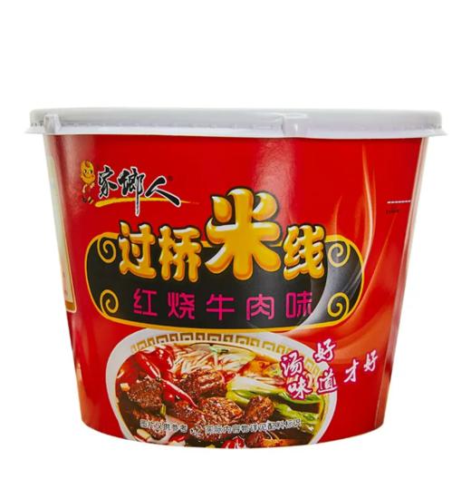 家乡人桶装米线（红烧牛肉）100g 商品图0