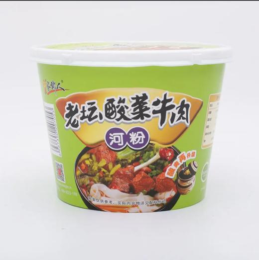 家乡人105g老坛酸菜河粉牛肉桶面 商品图1