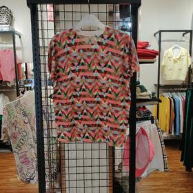 女圆领短袖印花GS20278