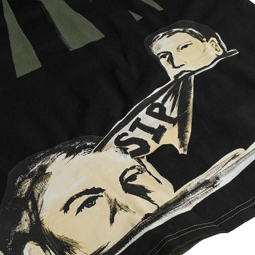 VANS军绿色OVERSIZE趣味印花情侣短袖T恤艺术家联名VN0A7TR3KCZ 商品图4