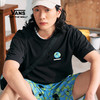 VANS黑色 OVERSIZE趣味印花情侣短袖T恤艺术家联名VN0A7TPVBLK 商品缩略图0