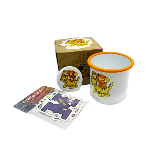 MISHKA大眼球x Ruob联名系列 2022新品创意陶瓷杯茶杯杯子礼盒套装MKNYCTCB001 商品图4