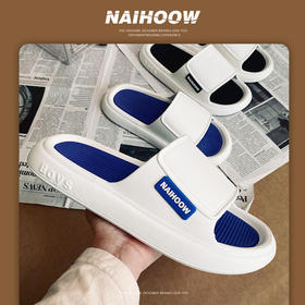 拖鞋男款夏外穿潮ins小众设计感时尚外出炸街凉拖鞋情侣一男一女