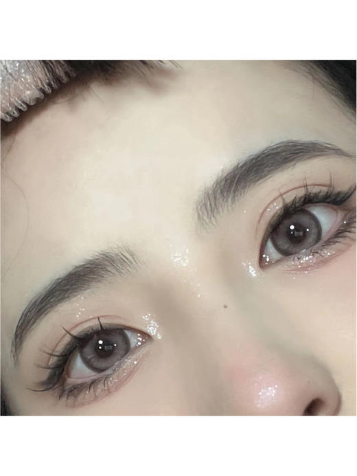 年抛/大直径日抛  moonmyth 赛博朋克紫 大直径14.5 着色直径13.9  妈生质感高光漫画眼 敲好看哇 商品图1