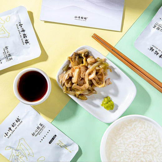 小净姑娘初心榨菜50g*12袋独立装原味0添小菜下饭菜佐餐包邮 商品图0