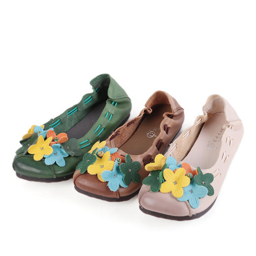 富贵吉祥时尚舒适平底女鞋 f220197 商品图1