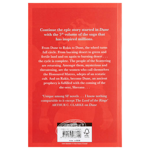 【中商原版】沙丘5 沙丘异端 Heretics Of Dune 英文原版 科幻小说星云奖雨果奖作品 弗兰克赫伯特 Frank Herbert 商品图1