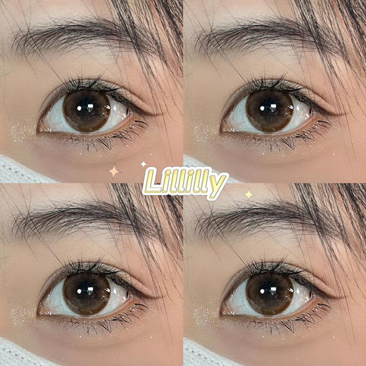 日抛lillilly LL29肉肉棕 14.2mm  10片 含硅水凝胶 日抛无售后 商品图2
