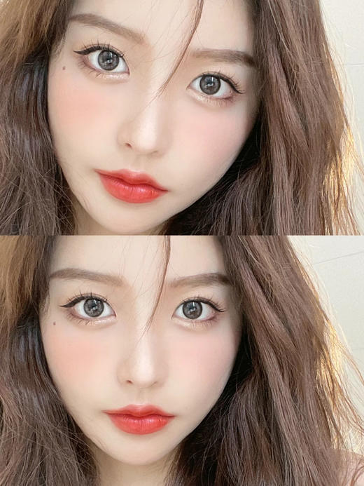 日抛lillilly LL22芝芝茶黑 14.2mm  10片 含硅水凝胶 日抛无售后 商品图1