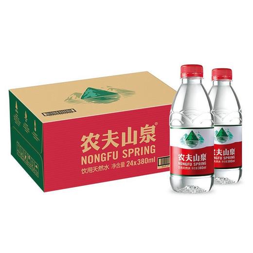 农夫山泉天然水380ml*24 商品图0
