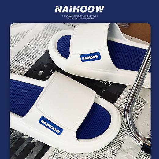 拖鞋男款夏外穿潮ins小众设计感时尚外出炸街凉拖鞋情侣一男一女 商品图5