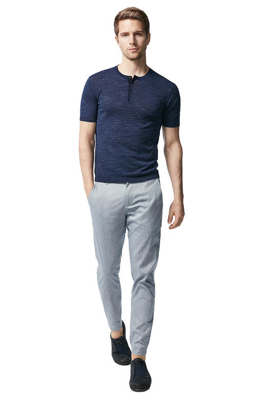 callisto莱赛尔混纺休闲裤  SNCPW116LB 商品图1