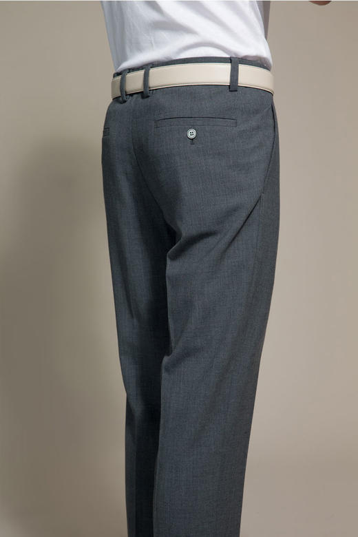 callisto纯绵羊毛休闲裤  SOCPW116GY 商品图2