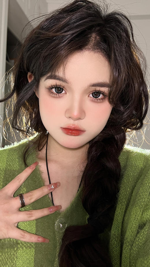 Lillilly月抛美瞳 Y-20米露可 14.5mm 商品图0