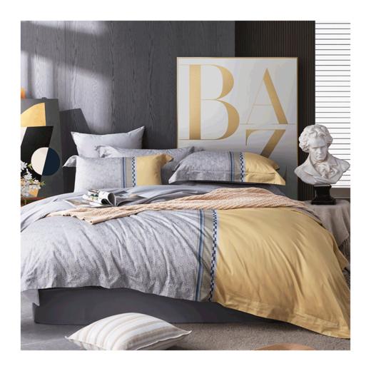 多喜爱---60S新绒棉四件套（科西莫） 商品图0