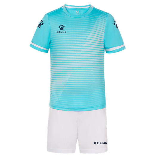 卡尔美官方男儿童足球服套装球衣短袖训练服可定制比赛队服 商品图2