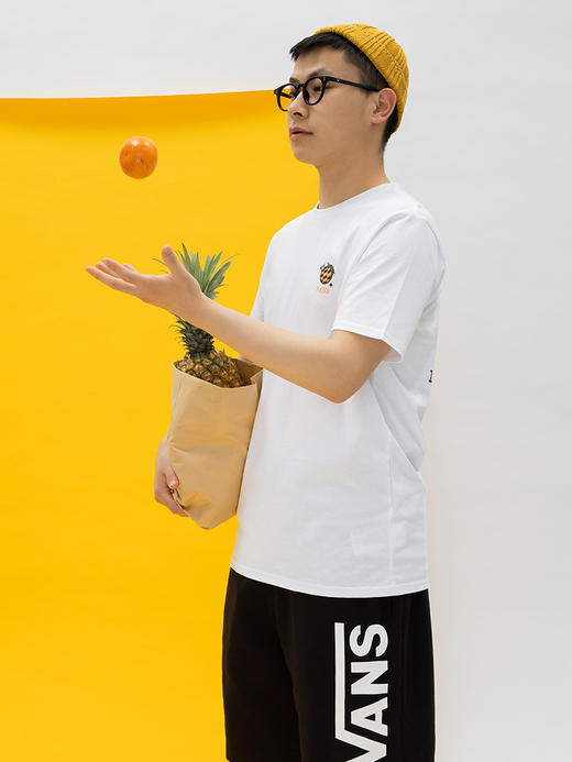 VANS女子短袖T恤夏季橘子地球仪VN0A7Q1RWHT / VN0A7Q1RYRR 商品图2
