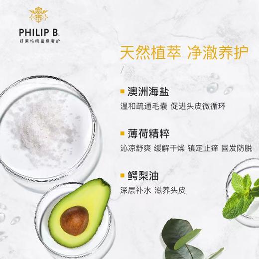 PHILIPB薄荷鳄梨头皮磨砂膏236ml/瓶 商品图1