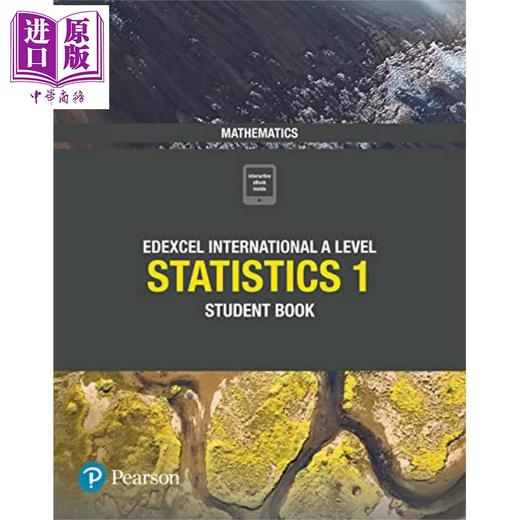 预售 【中商原版】Pearson Edexcel International A Level Mathematics Statistics 1 培生爱德思Alevel考试数学统计学1课本 英文原版 商品图0