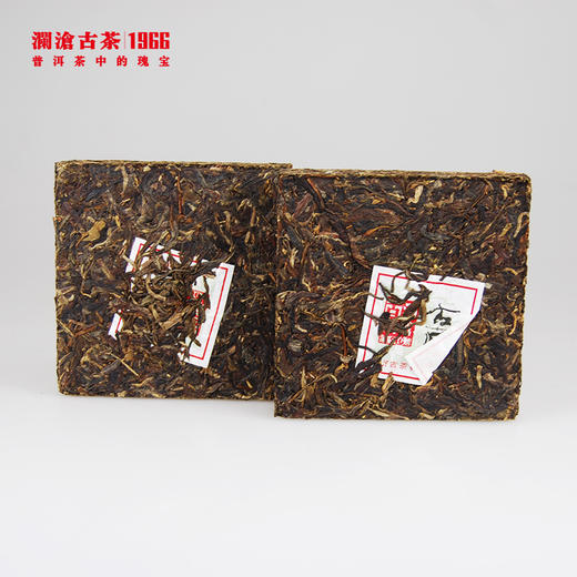 【老茶推荐】澜沧古茶2012年古韵野香砖普洱生茶500g 商品图1