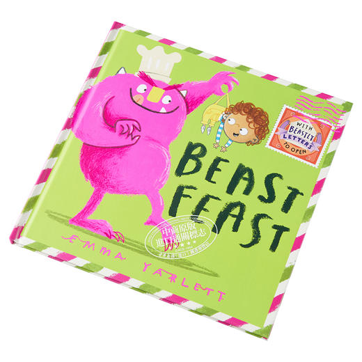 【中商原版】Emma Yarlett：Beast Feast 怪兽大餐 含翻翻页 趣味翻翻书 英文原版 进口图书 亲子互动 儿童故事绘本读物 5-9岁 商品图2
